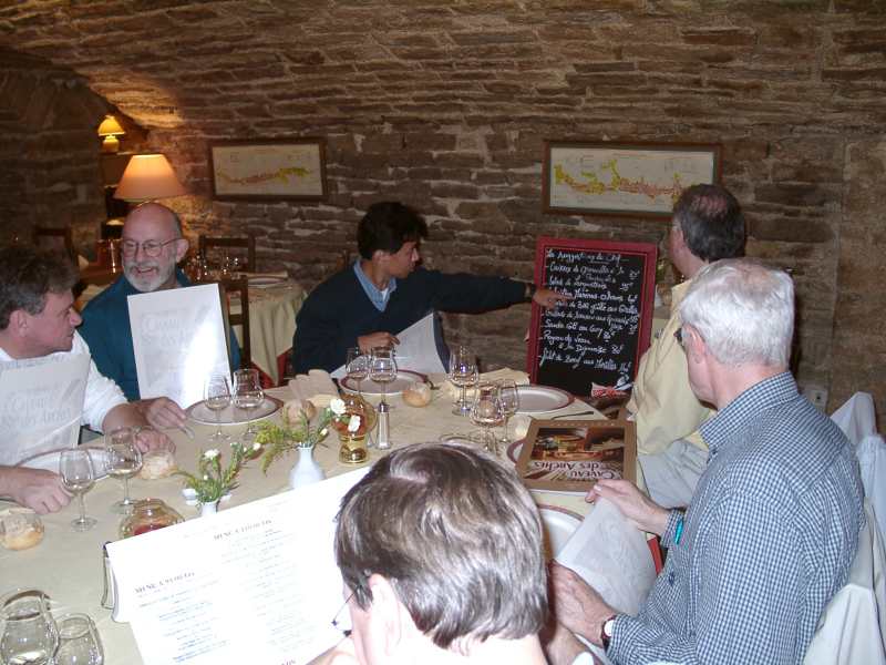 Dinner in Beaune